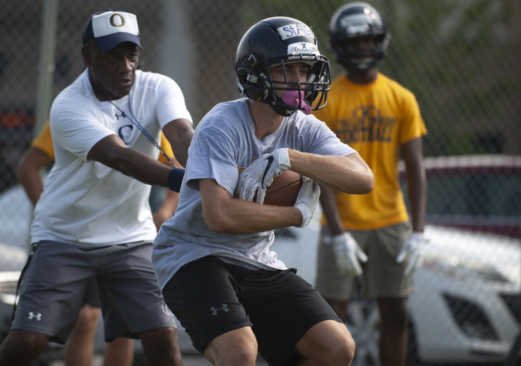 O'Fallon High School football practice